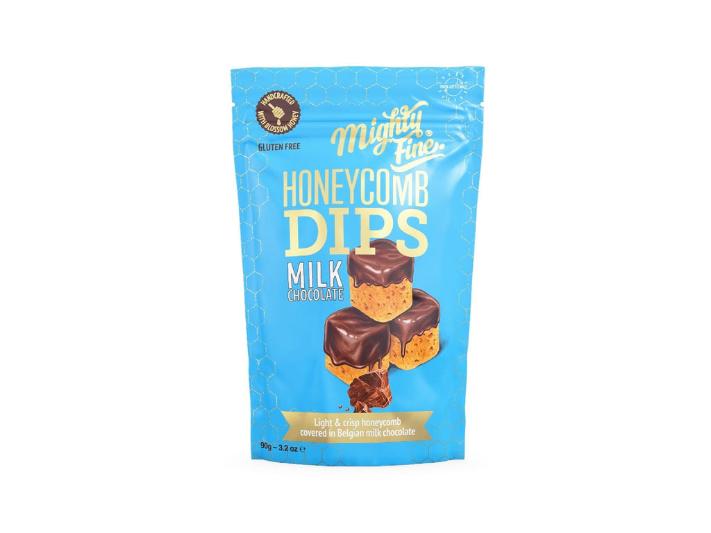 Mighty Fine Milk Chocolate Honeycomb Dips
