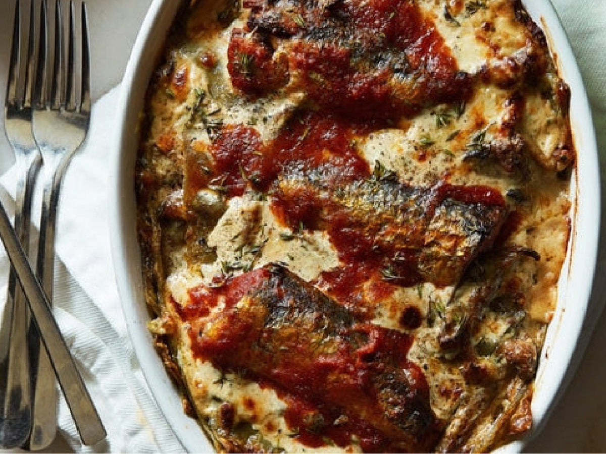 Nuri Spiced Sardines in Tomato Sauce À la table by Hanna