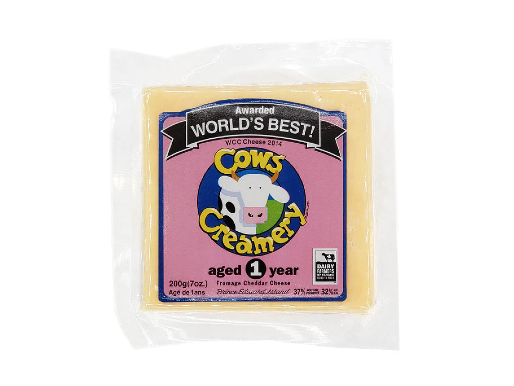 Cows Creamery Cheddar Cheese Aged 1 year