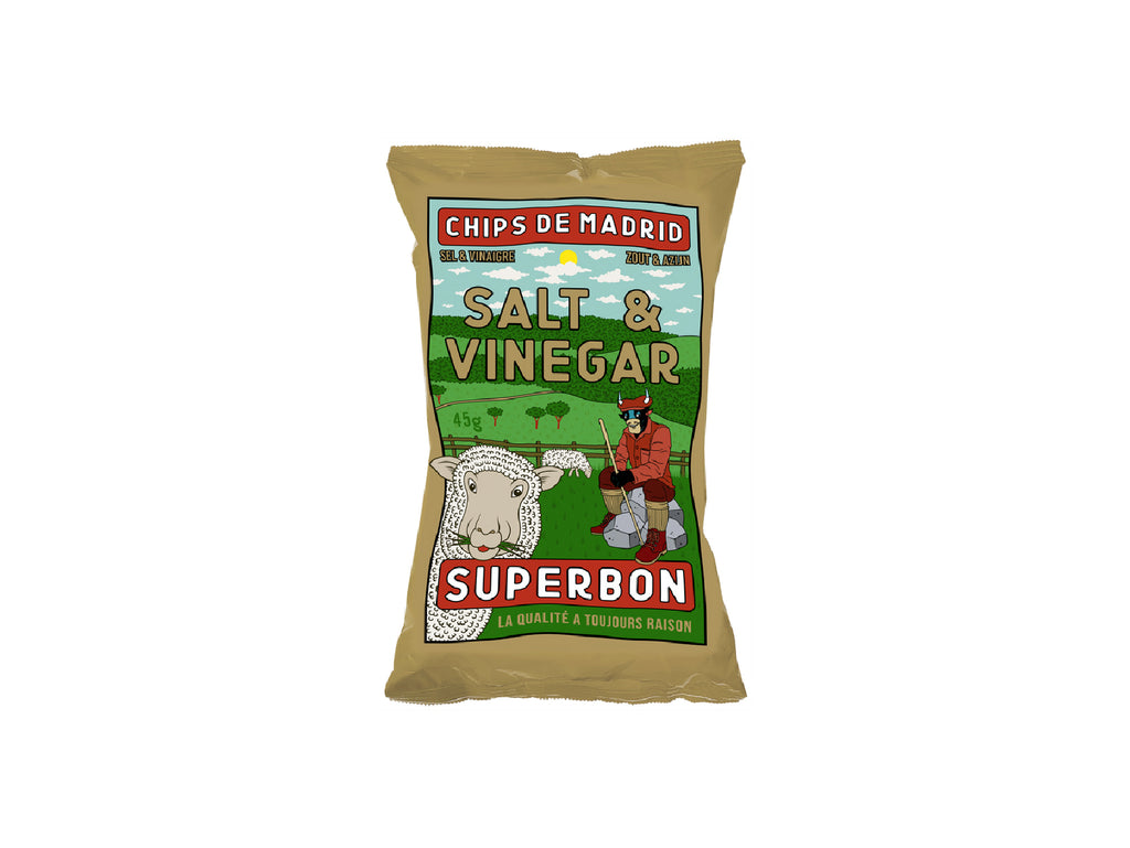 Superbon Salt & Vinegar Potato Chips