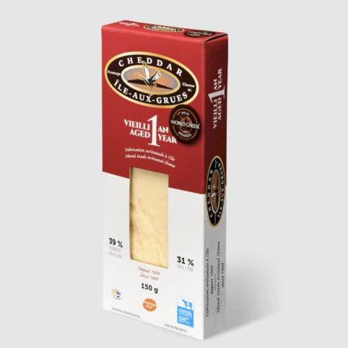 Île-aux-Grues Cheddar Aged 1 year