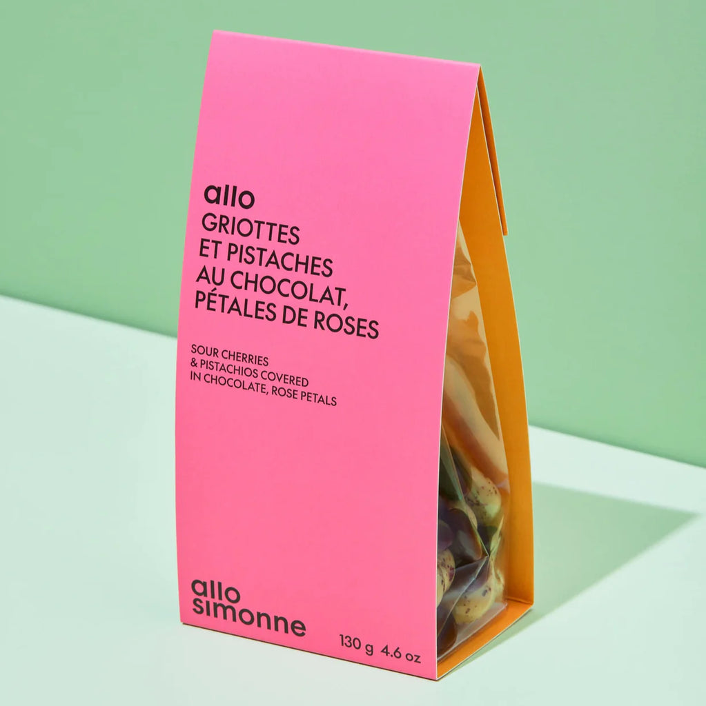 Allo Simonne Dragées Griottes Pistaches Pétales de Rose