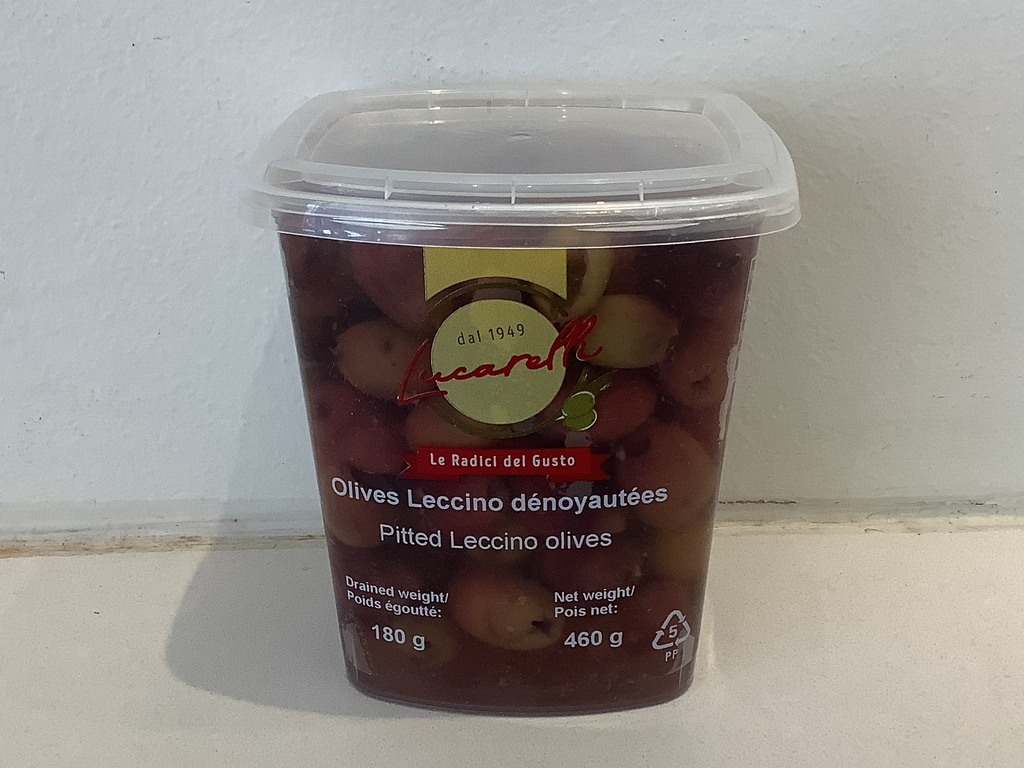 Lucarelli Olives Leccino Dénoyautées