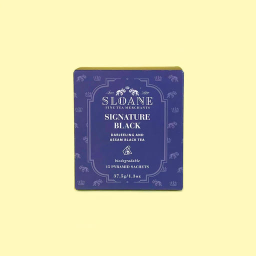 Sloane Fine Tea 15ct Sachet Box - Signature Black