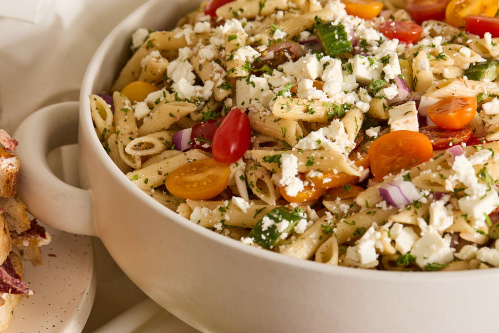 The Greek Pasta Salad