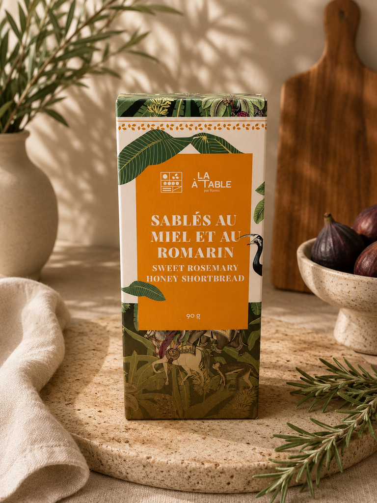 À La Table Rosemary-Honey Shortbread