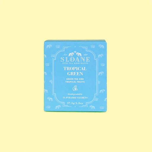 Sloane Fine Tea 15ct Sachet Box - Tropical Green