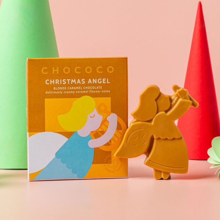 Chococo Blonde Chocolate Christmas Angel