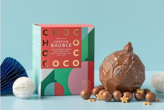Chococo Bauble with Sea Salt Caramel Gems
