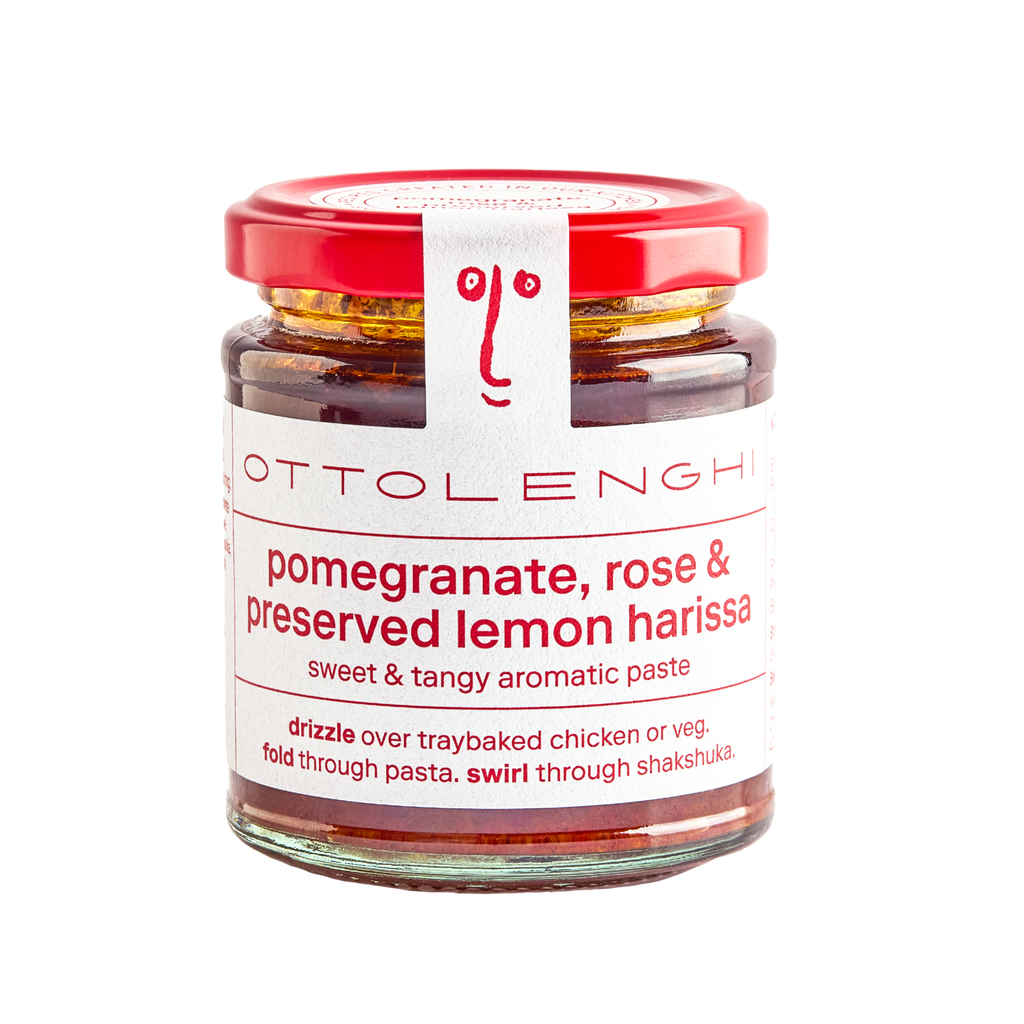 Ottolenghi Pomegranate, Lemon and Rose Harissa