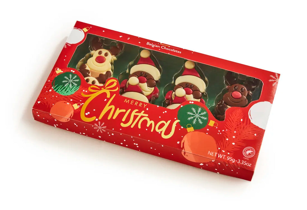 Ickx Chocolate Santa & Reindeer