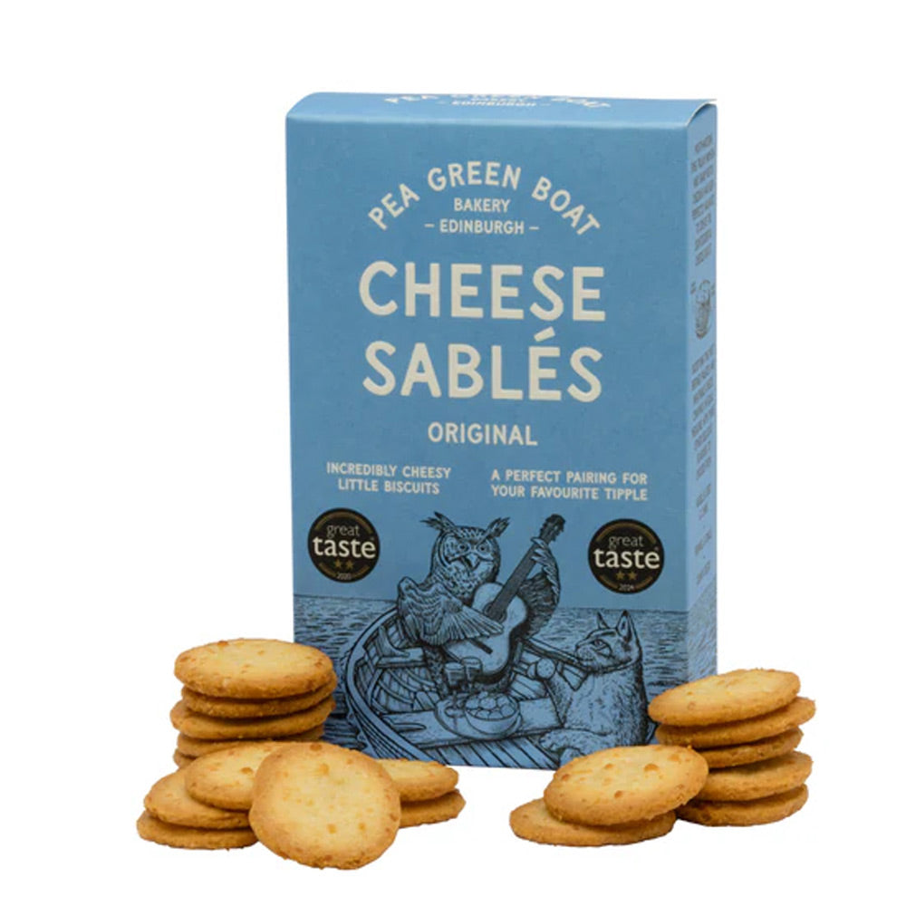 Pea Green Boat Cheese Sablés - Original