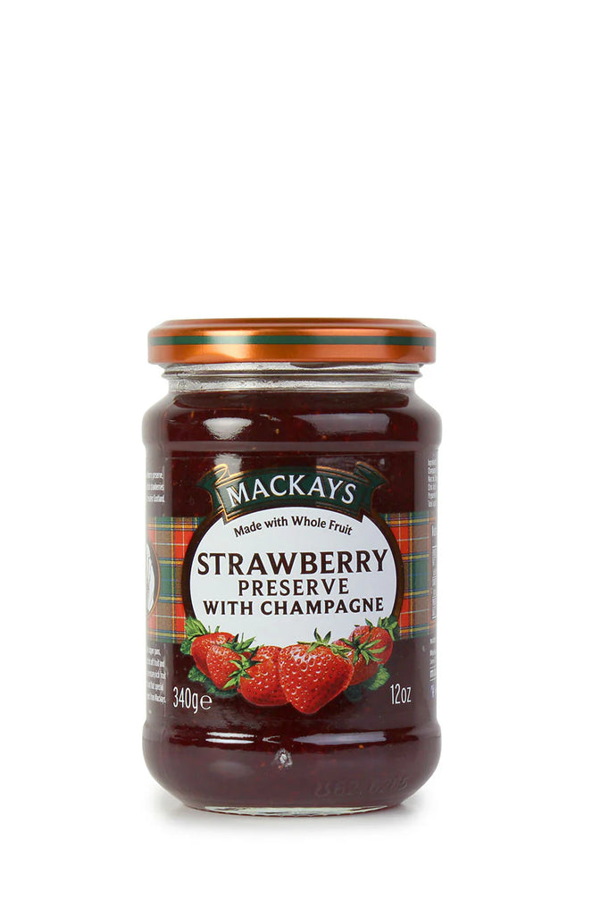 Mackays Strawberry Preserve with Champagne