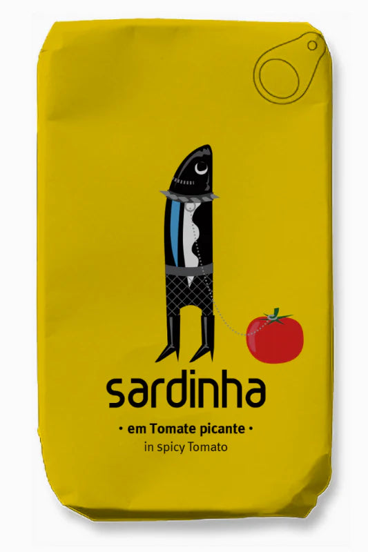 Sardinha Canned Sardines in Olive Oil with Spicy Tomato