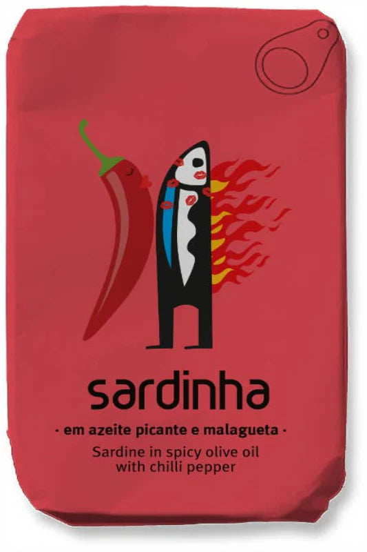 Sardinha Sardine in Spicy Olive Oil with Chilli Pepper