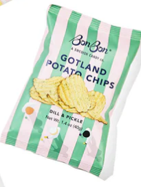 Bonbon’s Dill and Pickle Potato Chips