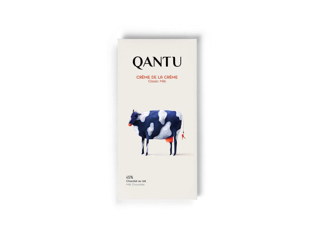 Qantu Cacao et Chocolat Crème de la crème Milk Chocolate 45%