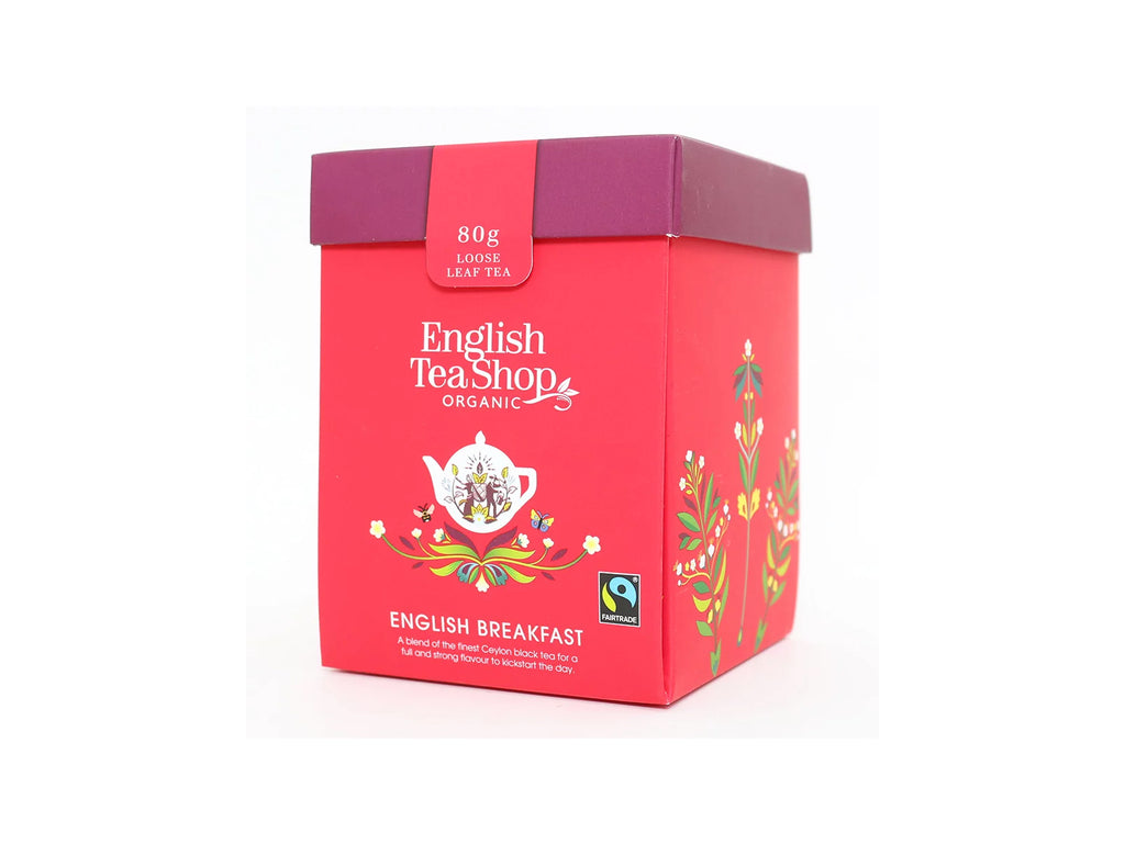 English Tea Shop Organic Whole Leaf English Breakfast Tea