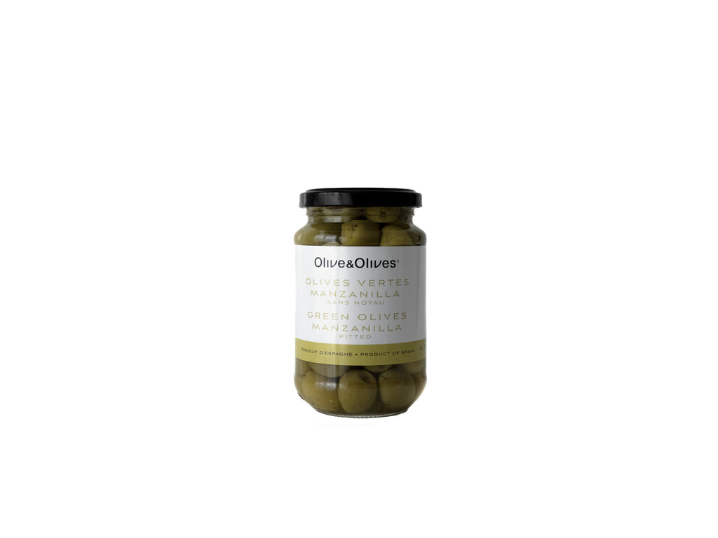 Olive & Olives Pitted Green Manzanilla Olives