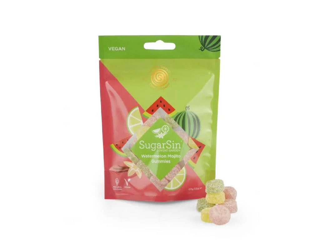 SugarSin Vegan Watermelon Mojito Gummies