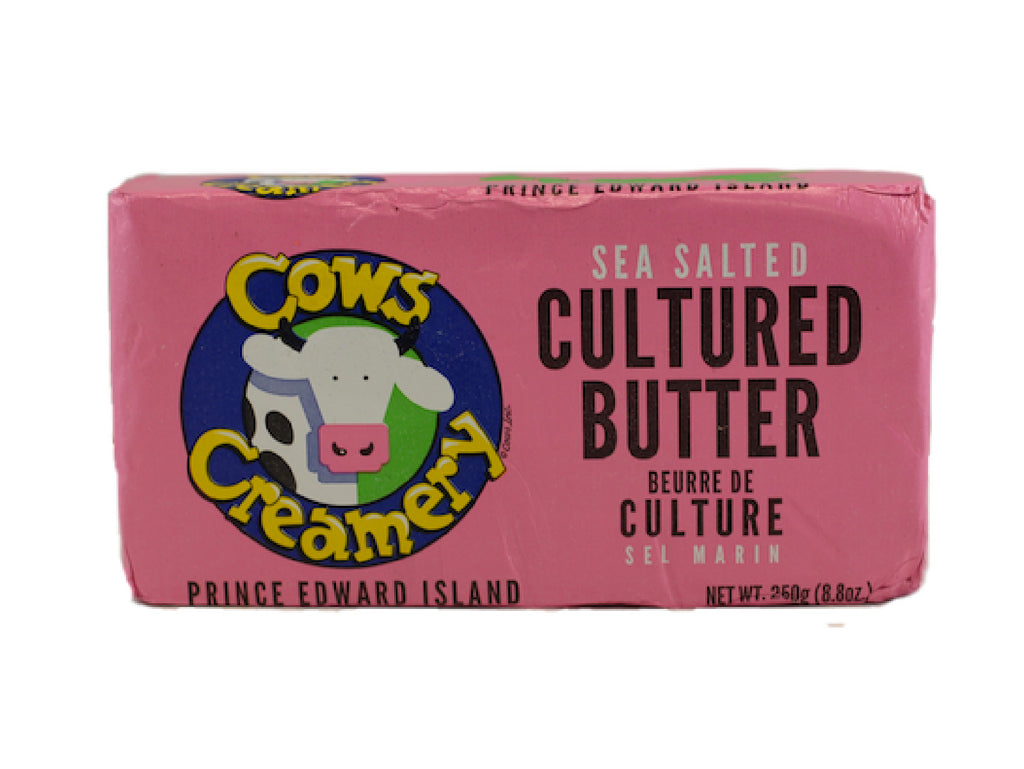 Cows Creamery Sea Salt Cultured Butter