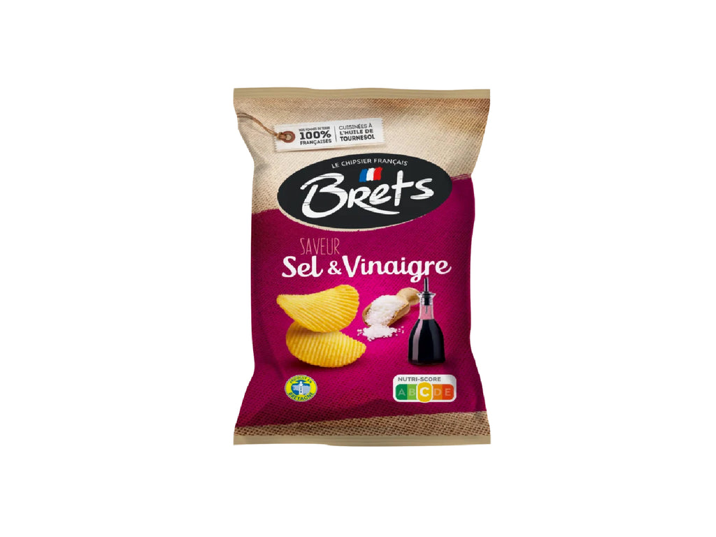 Brets Chips Ruffled Salt & Vinegar