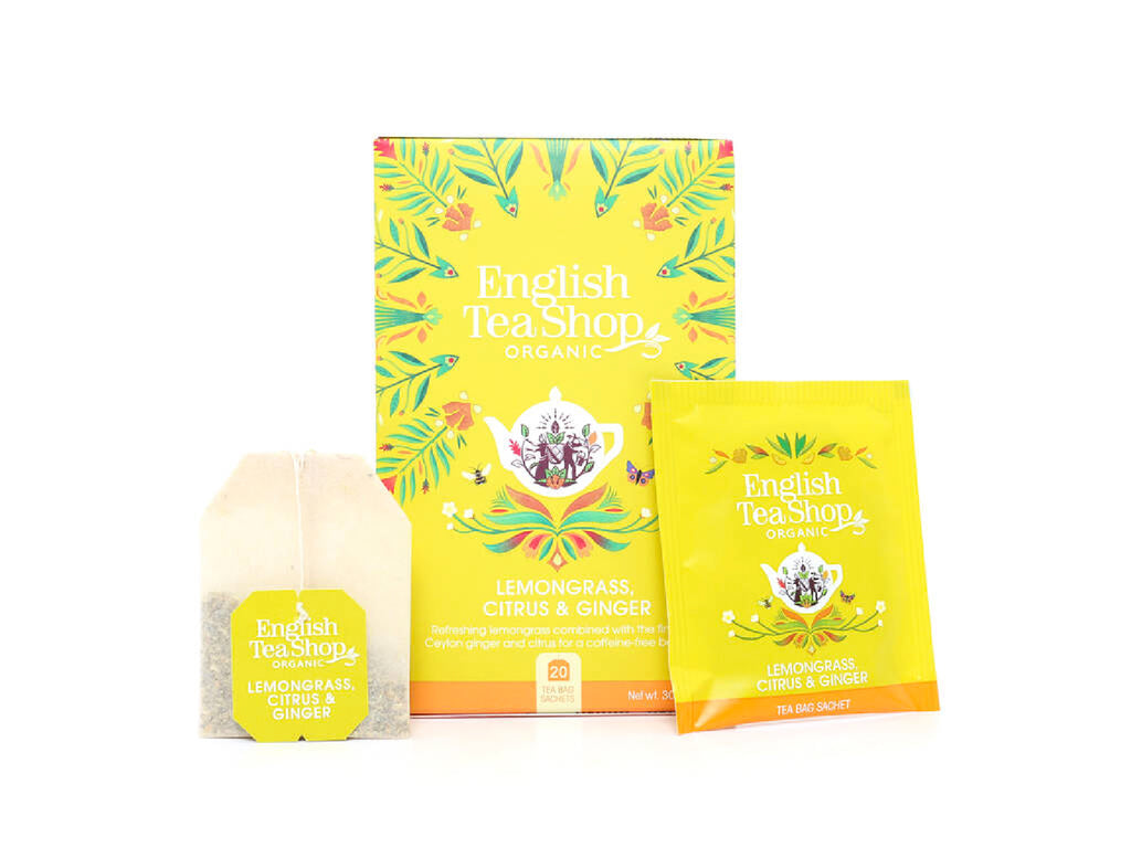 English Tea Shop Organic Lemongrass Citrus & Ginger