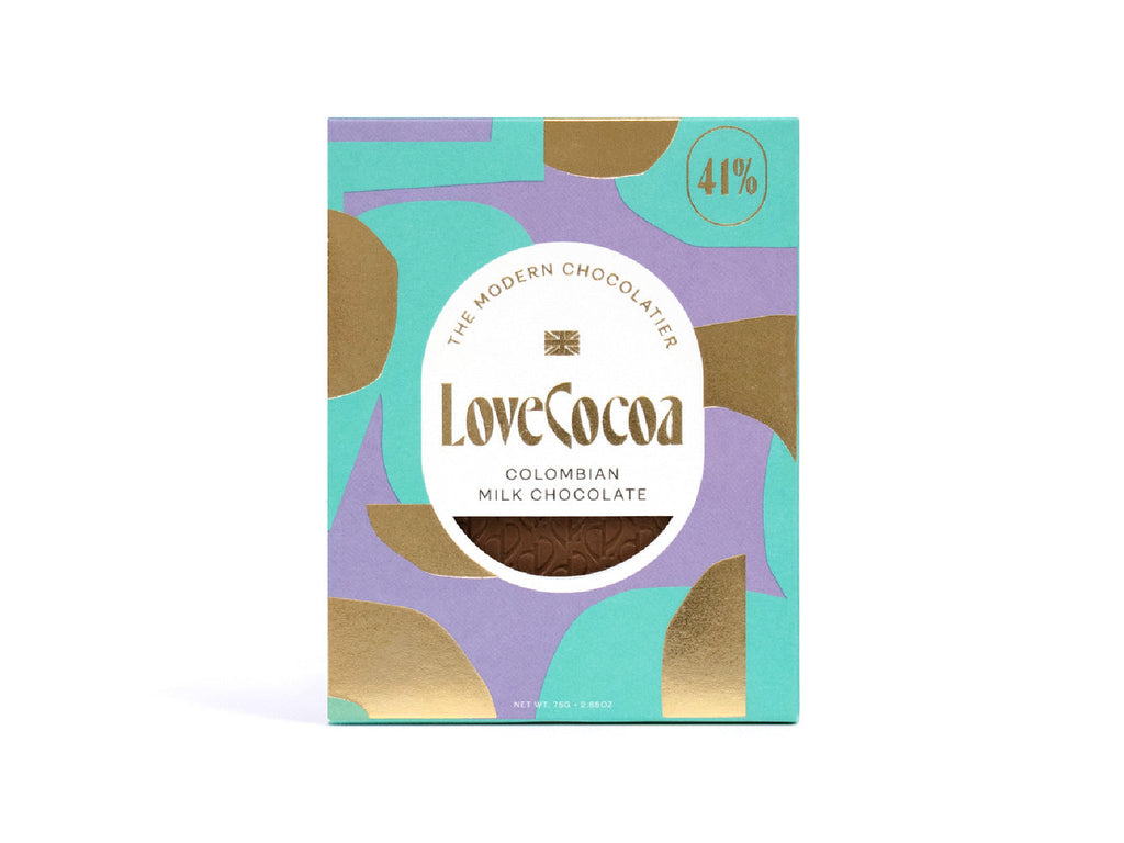 Love Cocoa Colombian Single Origin Milk Chocolate Bar