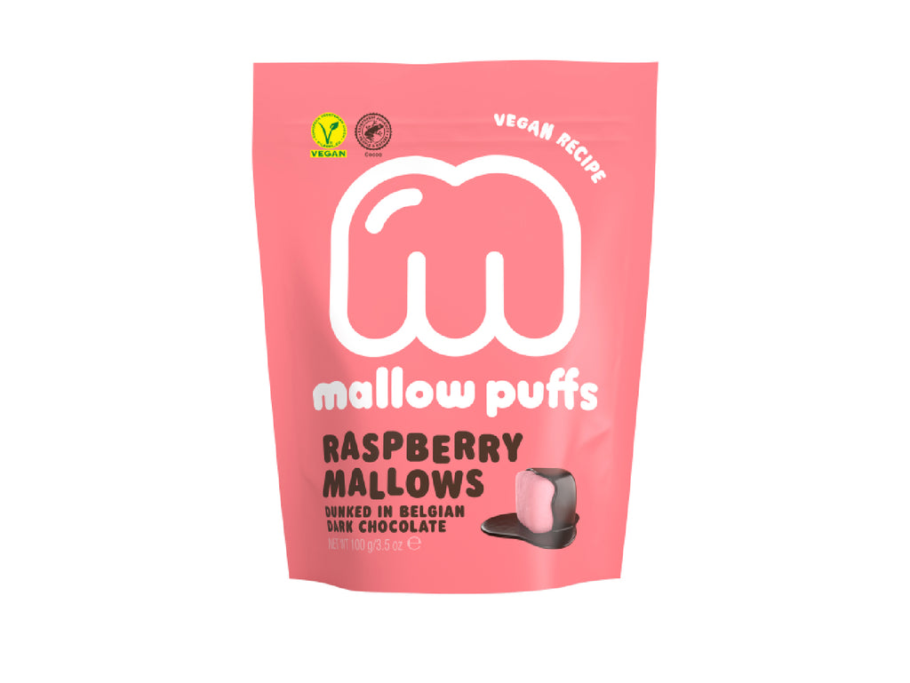Mallow Puffs Raspberry & Dark Chocolate