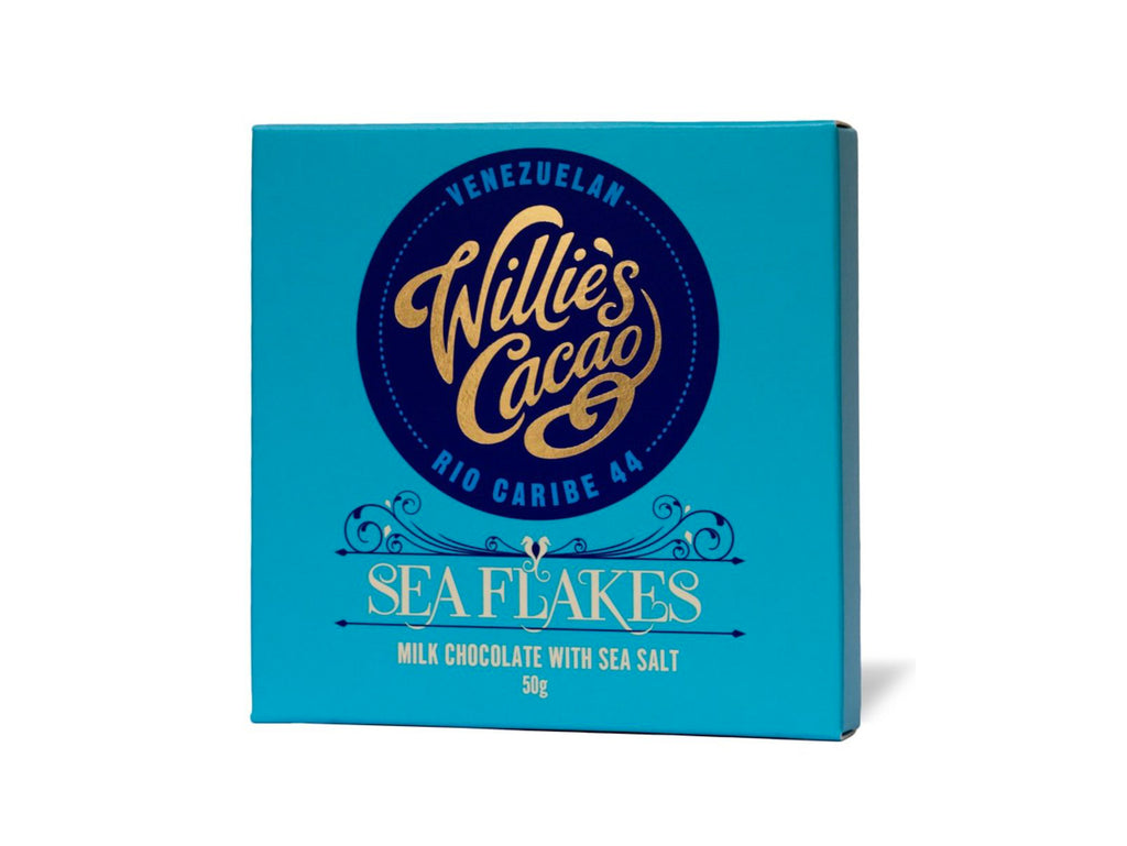 Willie's Cacao Sea Flakes Bar