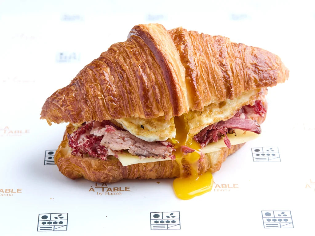 Sandwich Brisket Fumé et oeuf - Monkland
