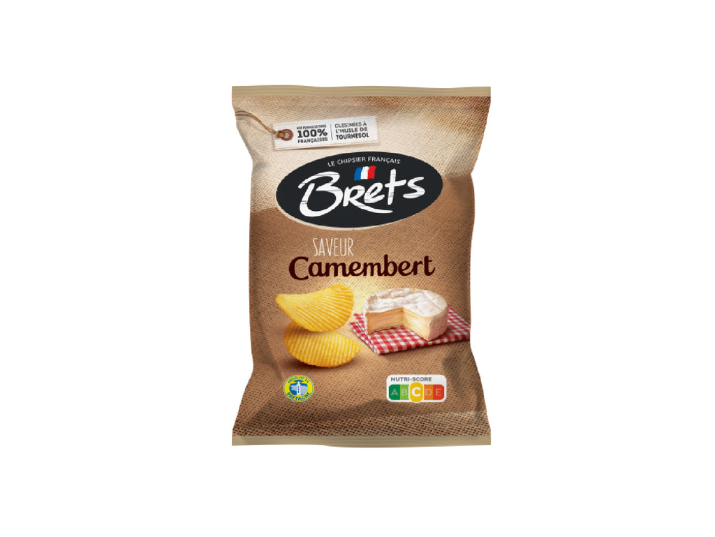 Brets Chips Ruffled Camembert Cheese