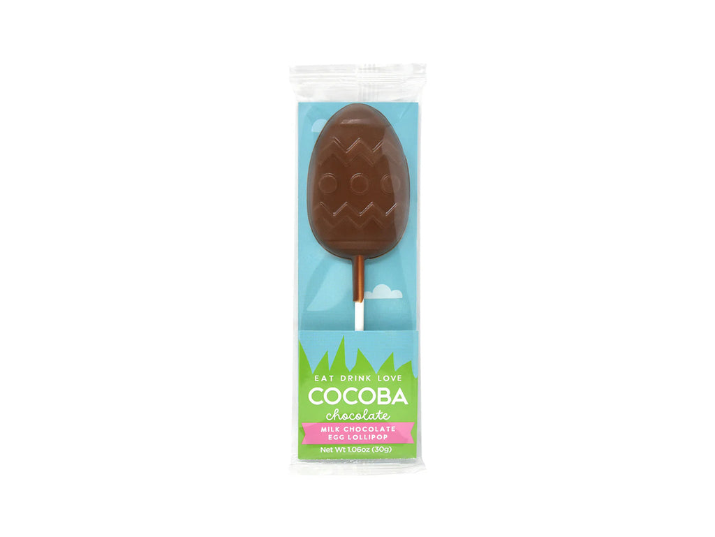 Cocoba Milk Chocolate Easter Lollipop