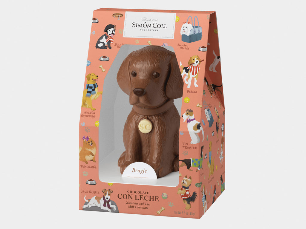 Simon Coll Milk Chocolate Dog