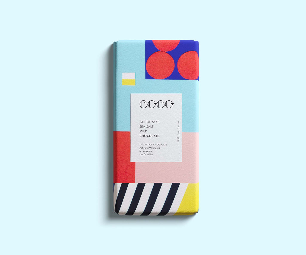 Coco Chocolatier Isle of Skye Sea Salt Milk Chocolate