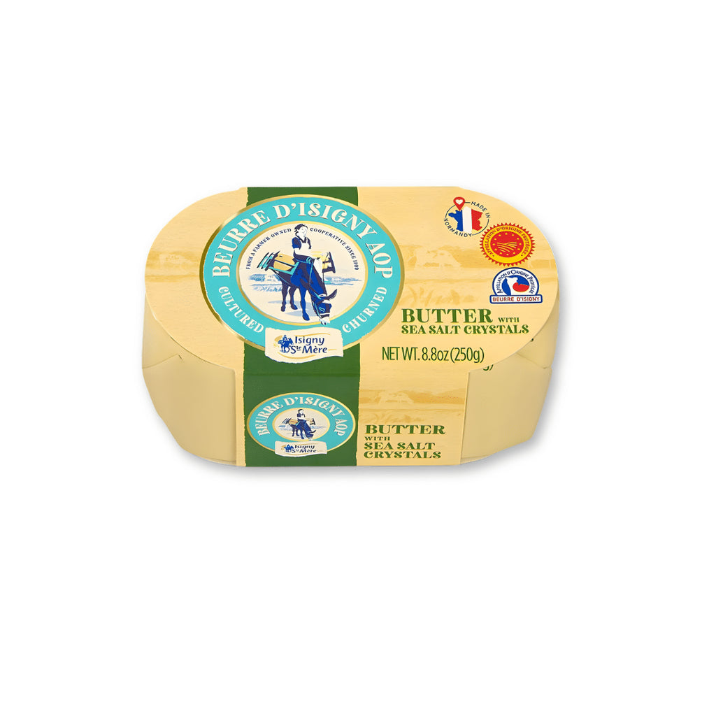 Isigny Ste Mère Salted Butter with Coarse Salt