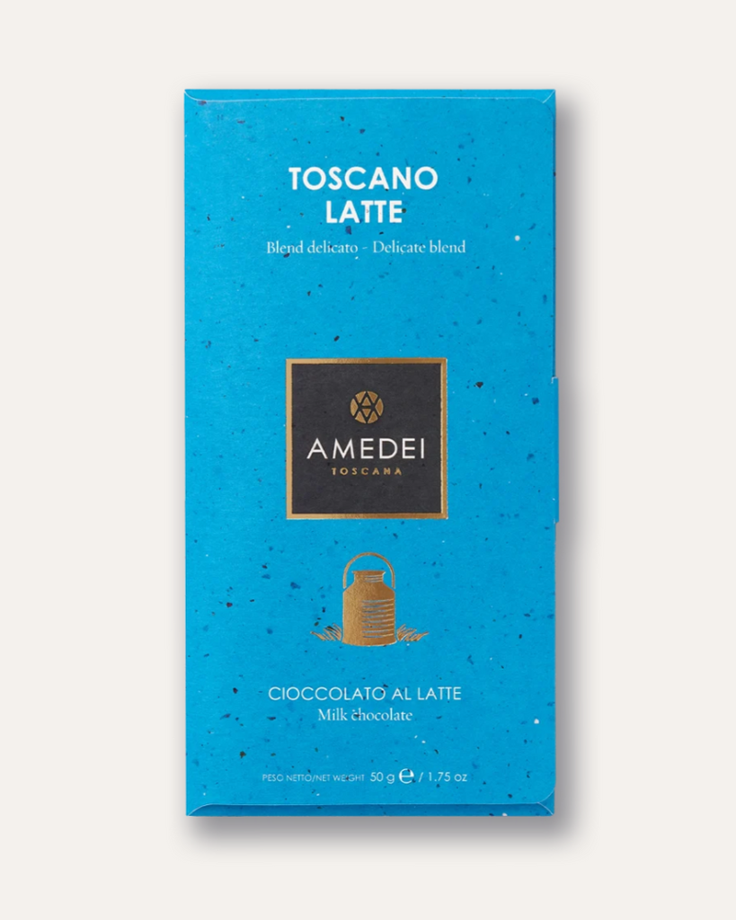 Amedei Toscano Brown Latte Milk Chocolate