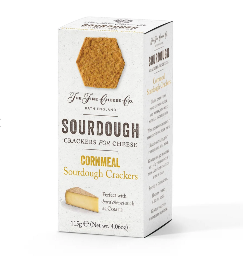The Fine Cheese Co. Cornmeal Sourdough Crackers