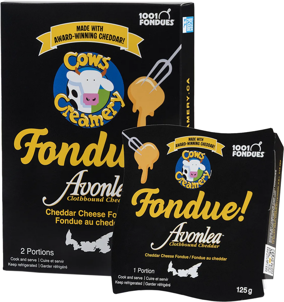 Cows Creamery Fondue - Avonlea Clothbound Cheddar
