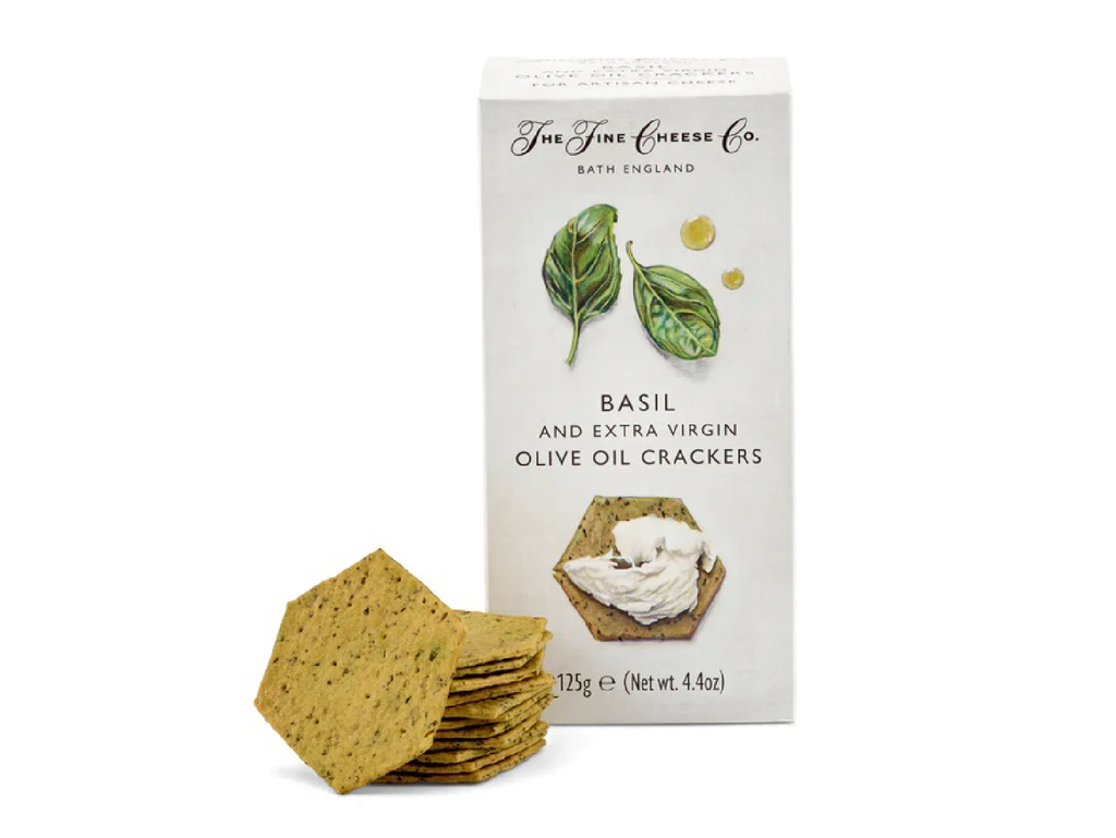 Fine Cheese Co. Basil & Extra Virgin Olive Oil Crackers